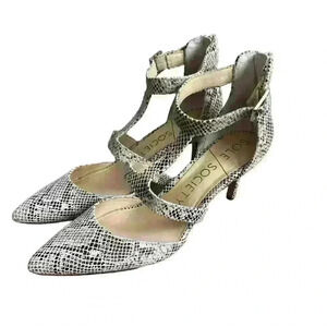 Sole Society Edlyn Snakeskin Pump Size 8.5
